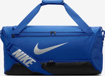 NIKE Sports Bag 'Nike Brasilia 9.5' in Blue: front
