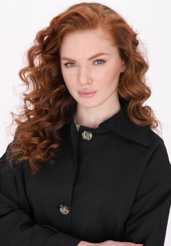 DreiMaster Klassik Between-seasons coat 'Classic Look' in Black