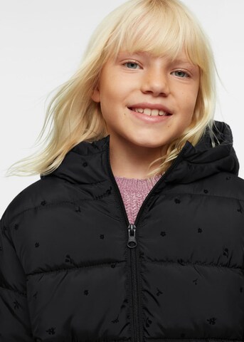 MANGO KIDS Between-Season Jacket 'Ali' in Black