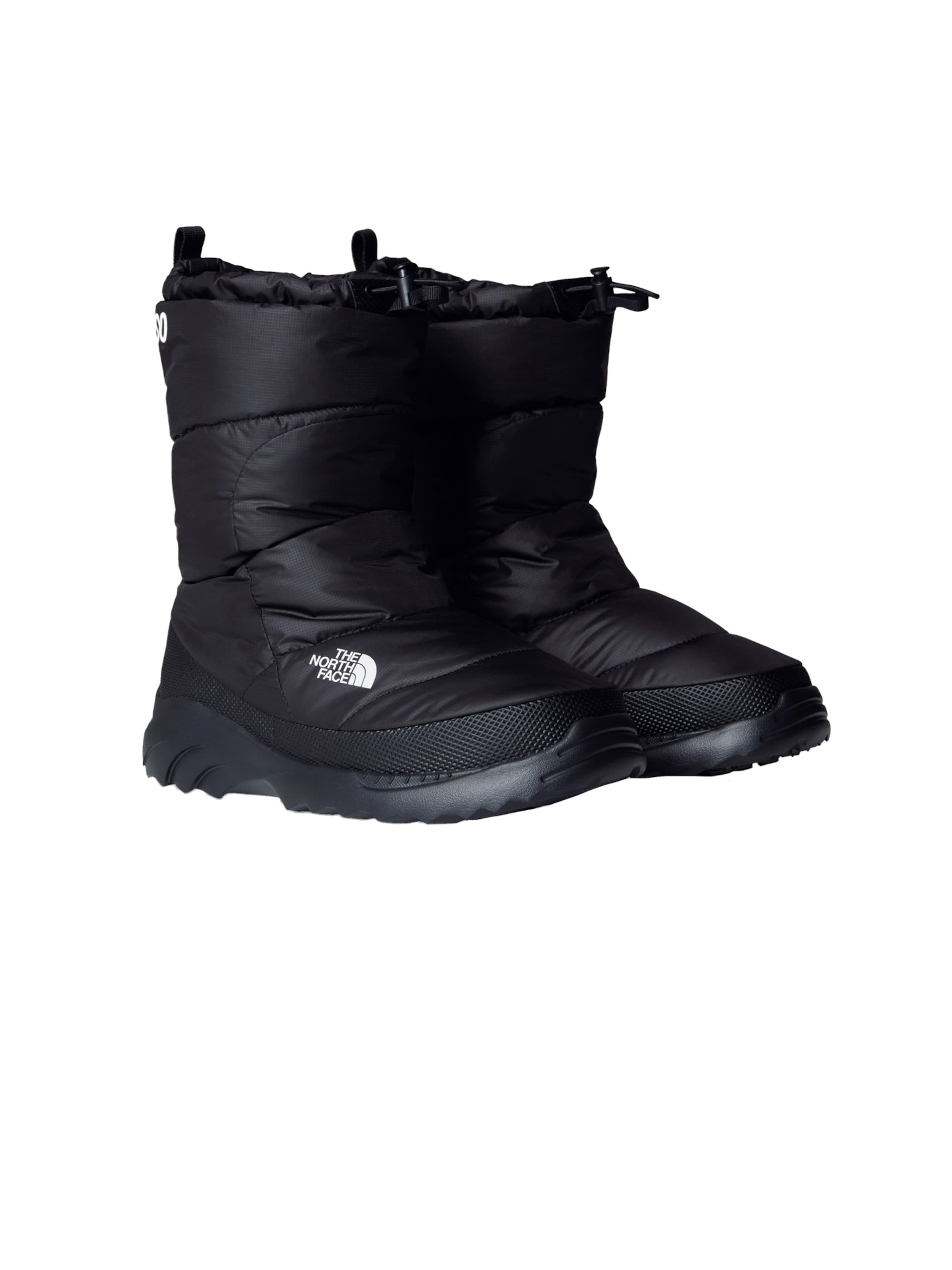 THE NORTH FACE Боти в черно: отпред