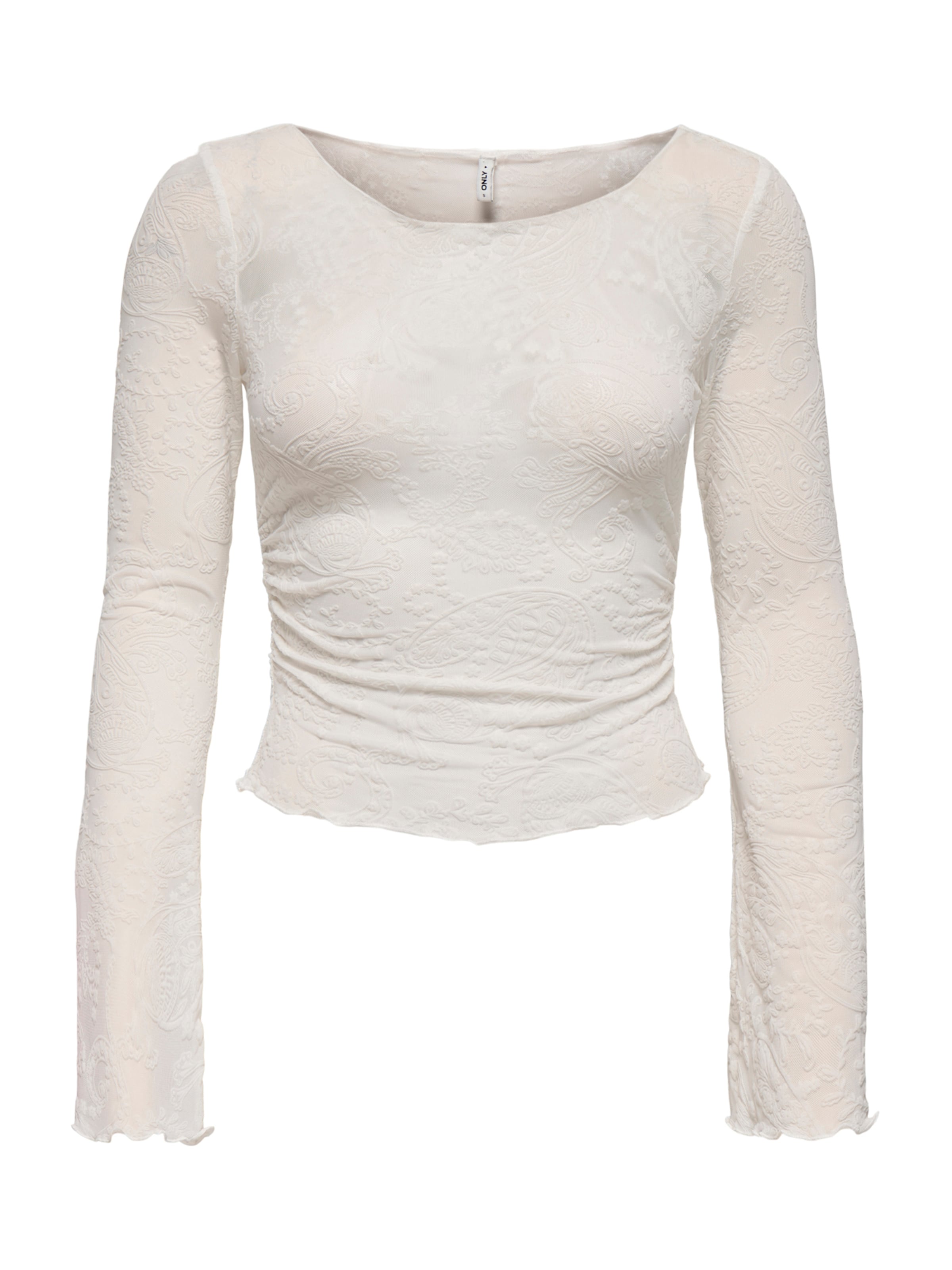 balts Only Petite T-Krekls 'ONLVINNIE': no priekšpuses