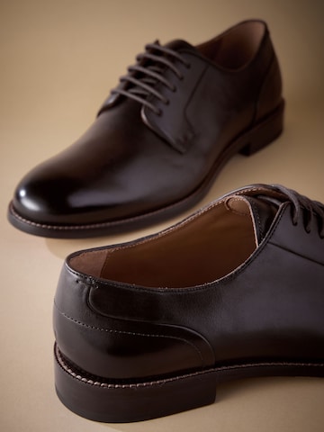 Next Šnurovacie topánky - Hnedá