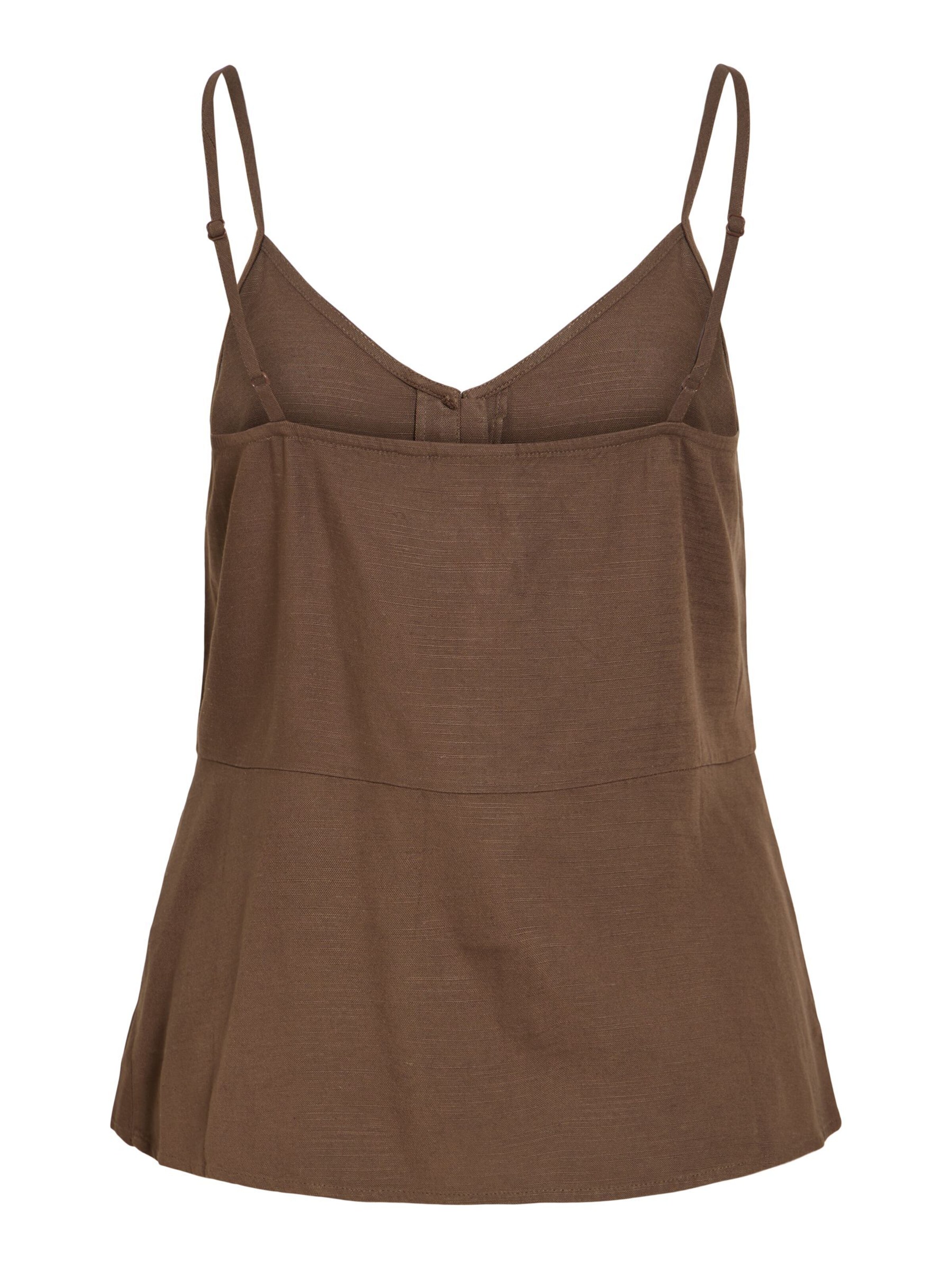 VILA Top 'VIKeta' in Brown