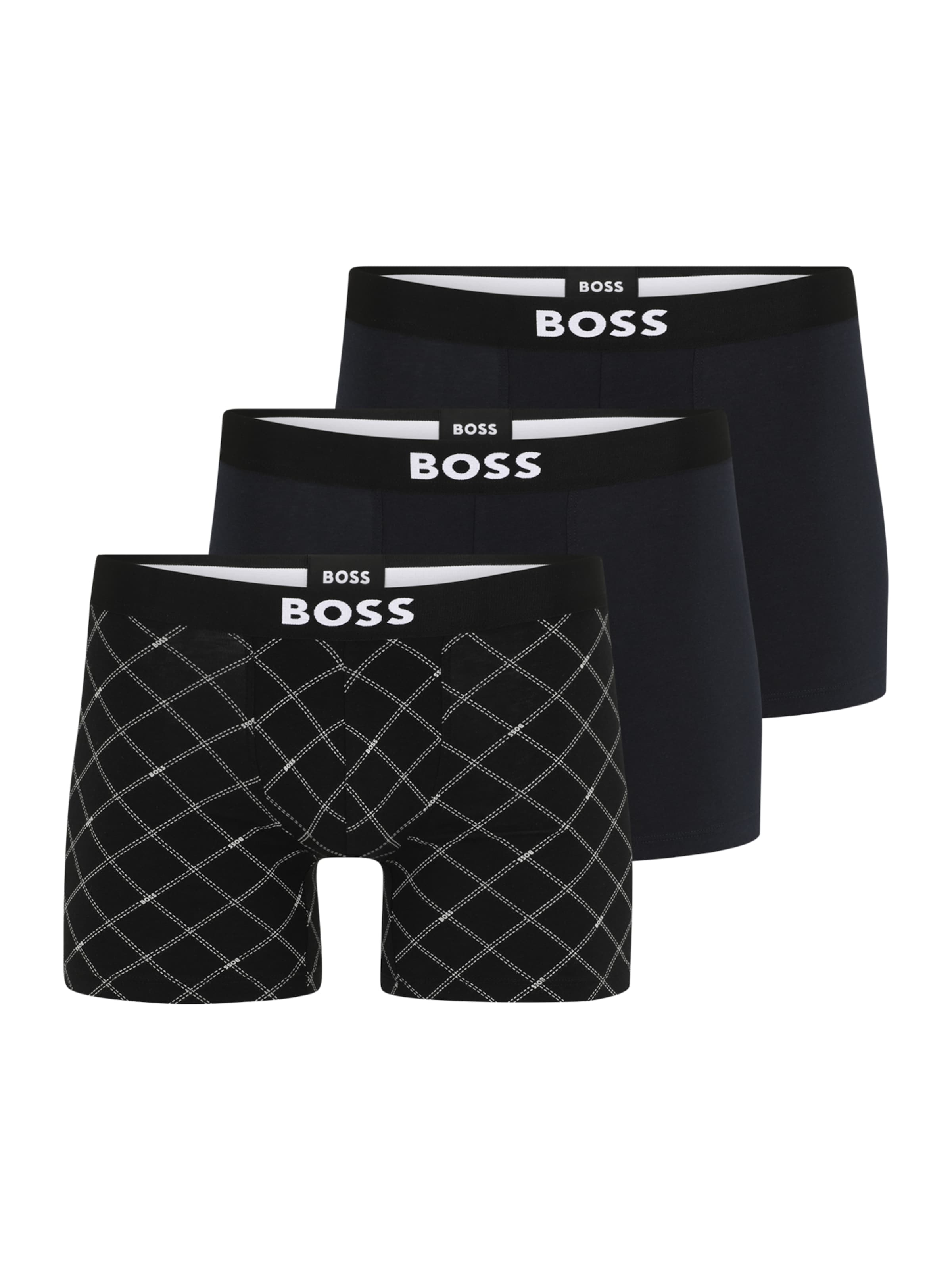 BOSS Boxer shorts in Black: front