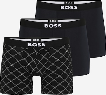 Boxers BOSS en noir : devant