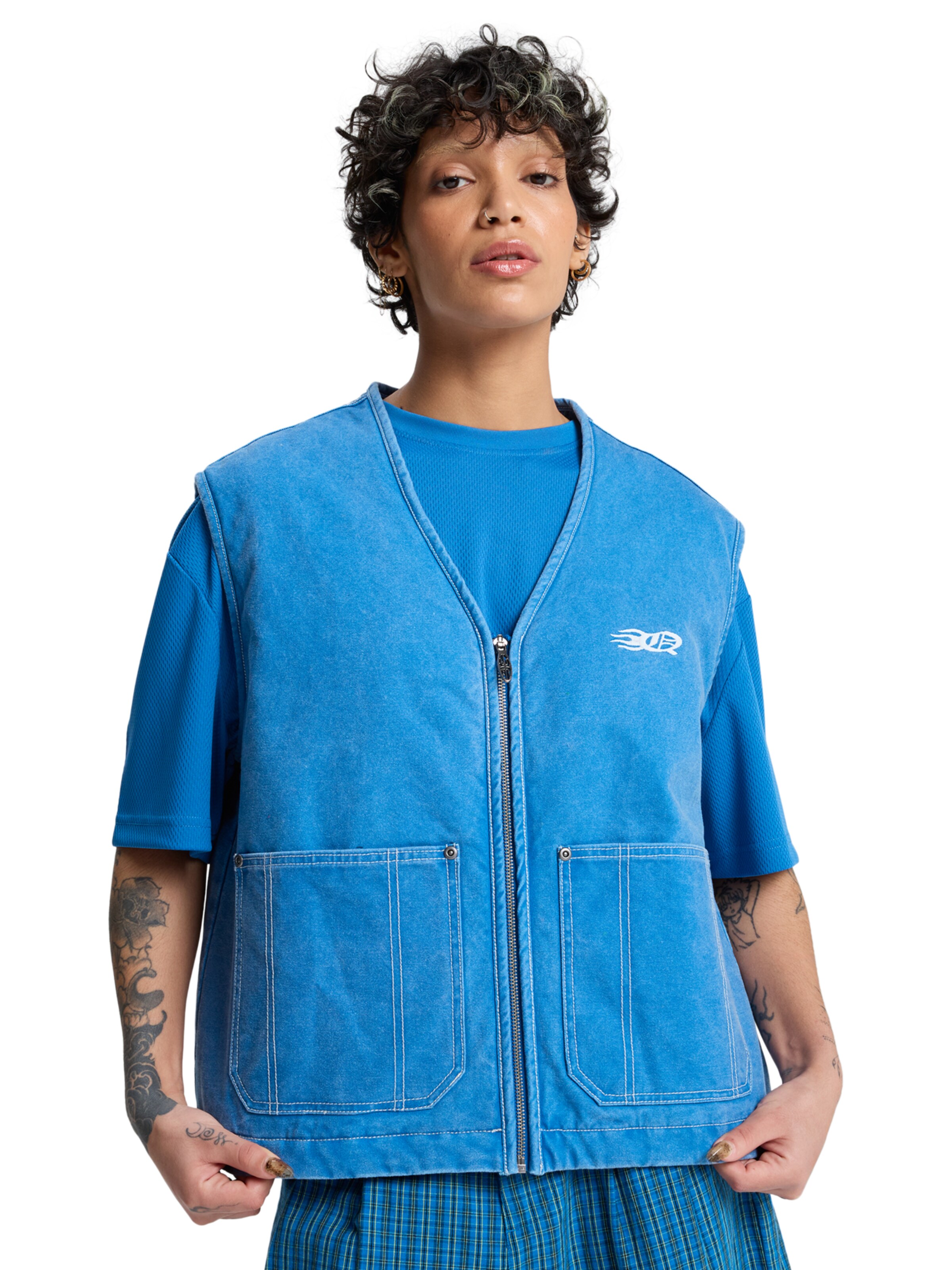 QUIKSILVER Vest 'Belview' in Blue