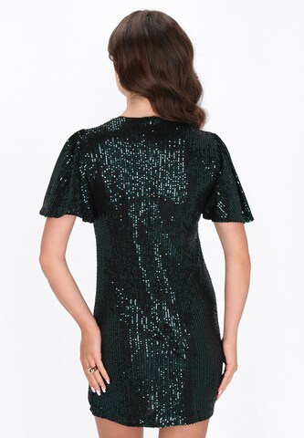 faina - Vestido de gala en verde