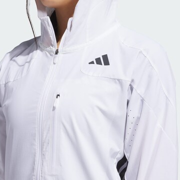 ADIDAS PERFORMANCE Performance Jacket 'Adizero Running' in White