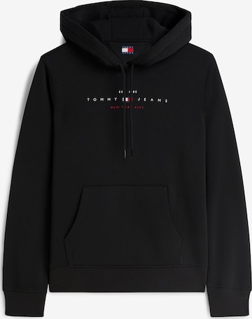 Sweat-shirt Tommy Jeans en noir : devant