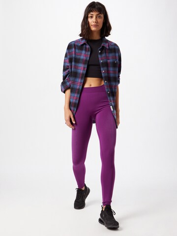 Sous-vêtements longs 'Performance Warm' ODLO en violet