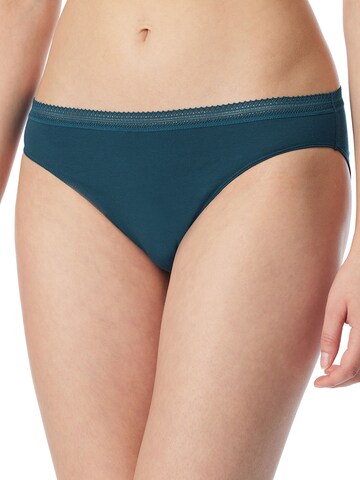 Slip SCHIESSER en bleu : devant