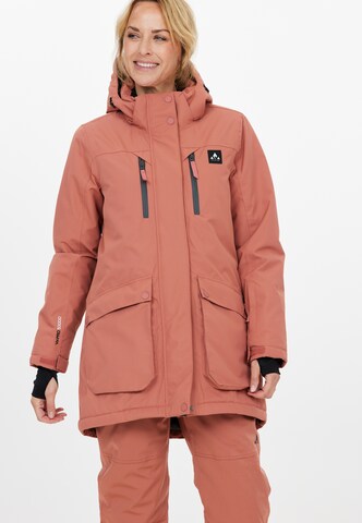 Whistler Skijacke 'Cargo' in Orange: predná strana