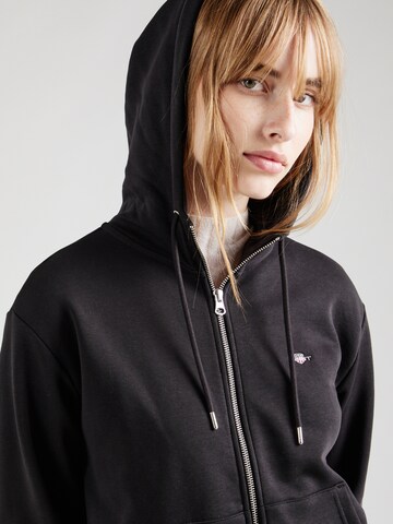 Veste de survêtement GANT en noir