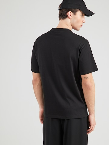 HUGO Тениска 'Dalent' в черно