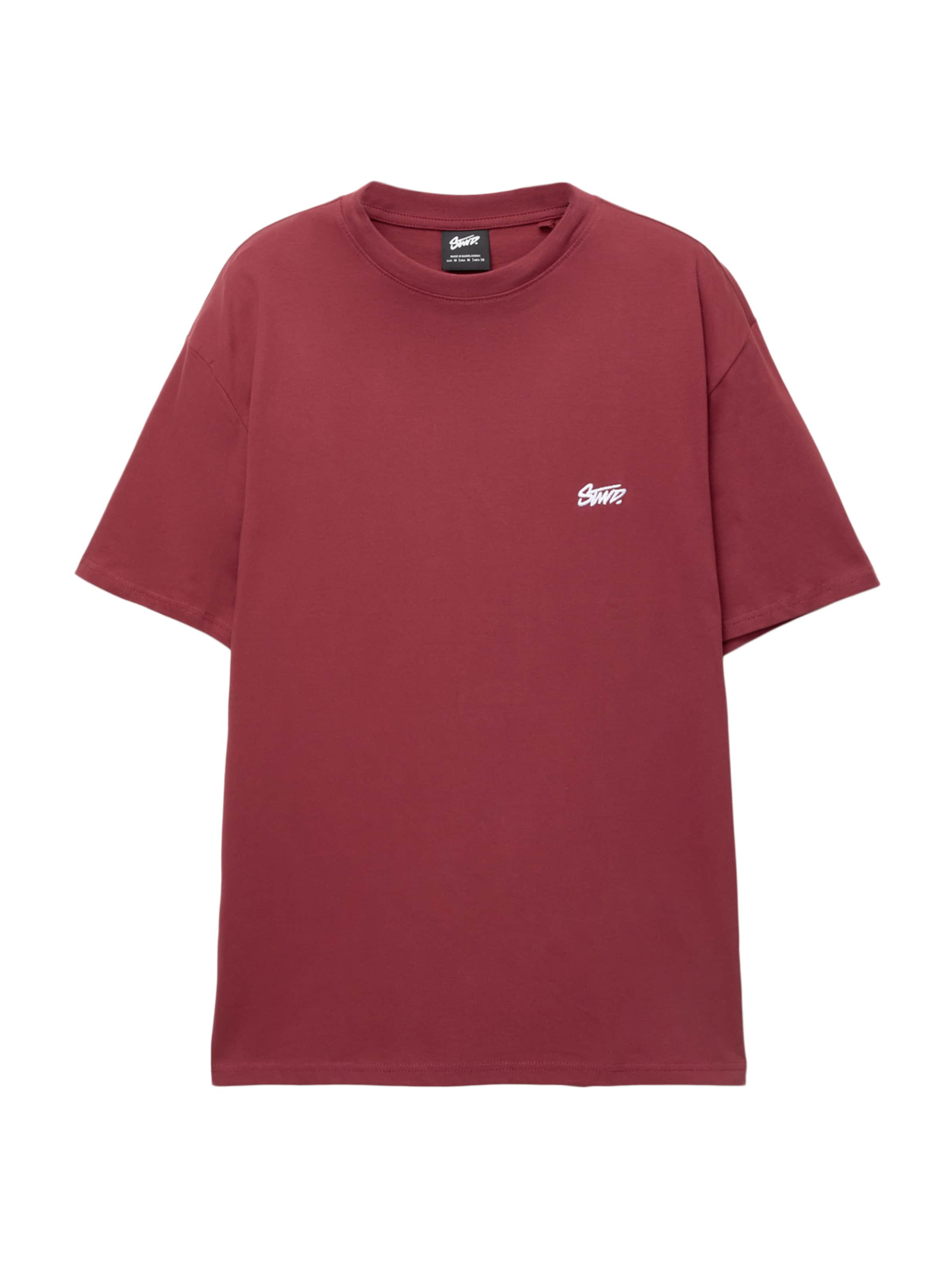 Pull&Bear Shirt in Red: front