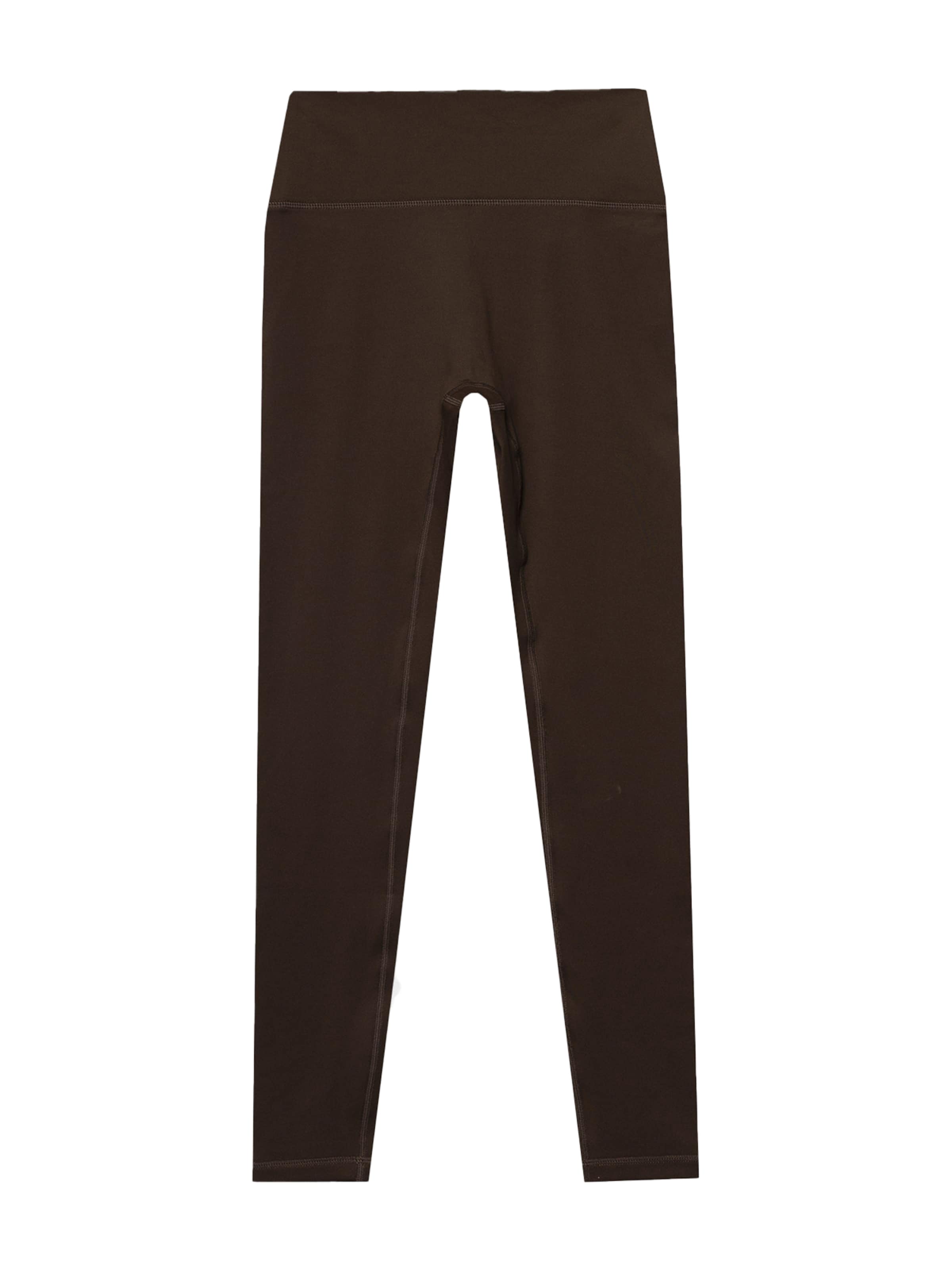 Skinny Pantalon de sport 4F en marron : devant