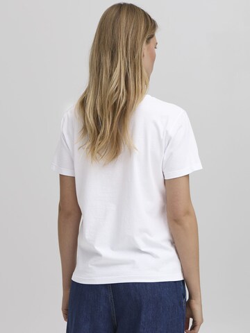 Ball Rundhalsshirt ' BAMALDINI ' in Weiß