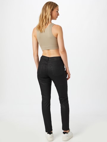 OPUS Skinny Jeans 'Evita' in Schwarz