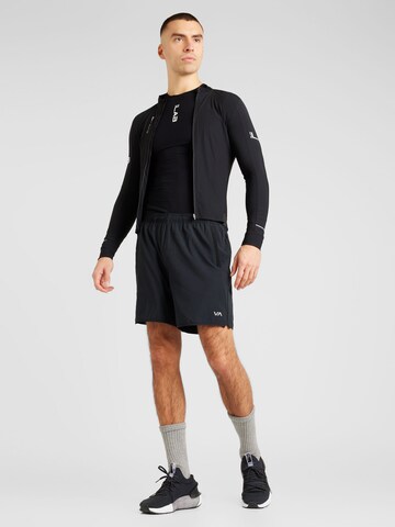 RVCA Regular Sportshorts in Schwarz