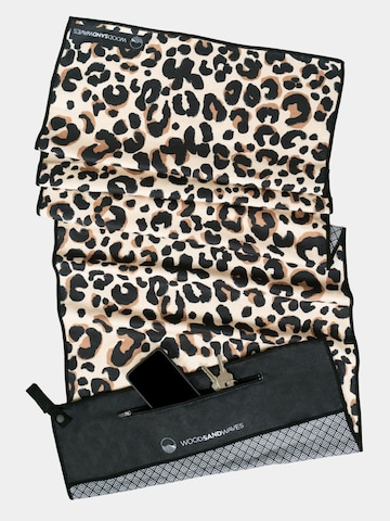 woodsandwaves Towel 'Wild Workout' in Mixed colors: front