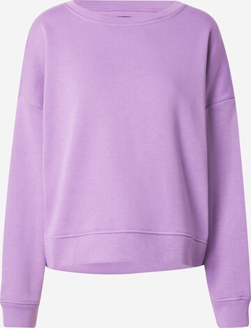 PIECESSweater majica 'CHILLI' - ljubičasta boja: prednji dio