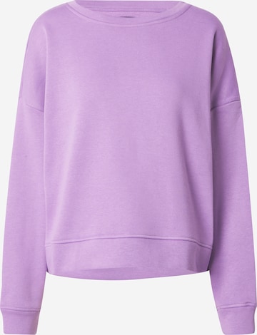 PIECES Sweatshirt 'CHILLI' in Purple: front