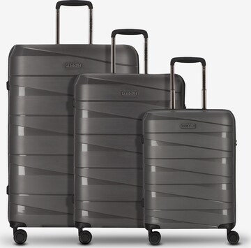 Redolz Suitcase Set in Black: front