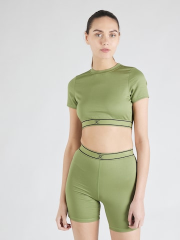 Juicy Couture Sport Functioneel shirt in Groen: voorkant