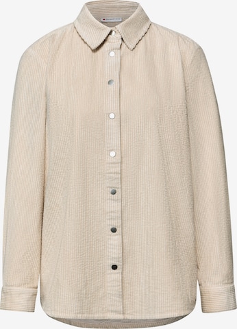 STREET ONE Bluse in Beige: Vorderseite