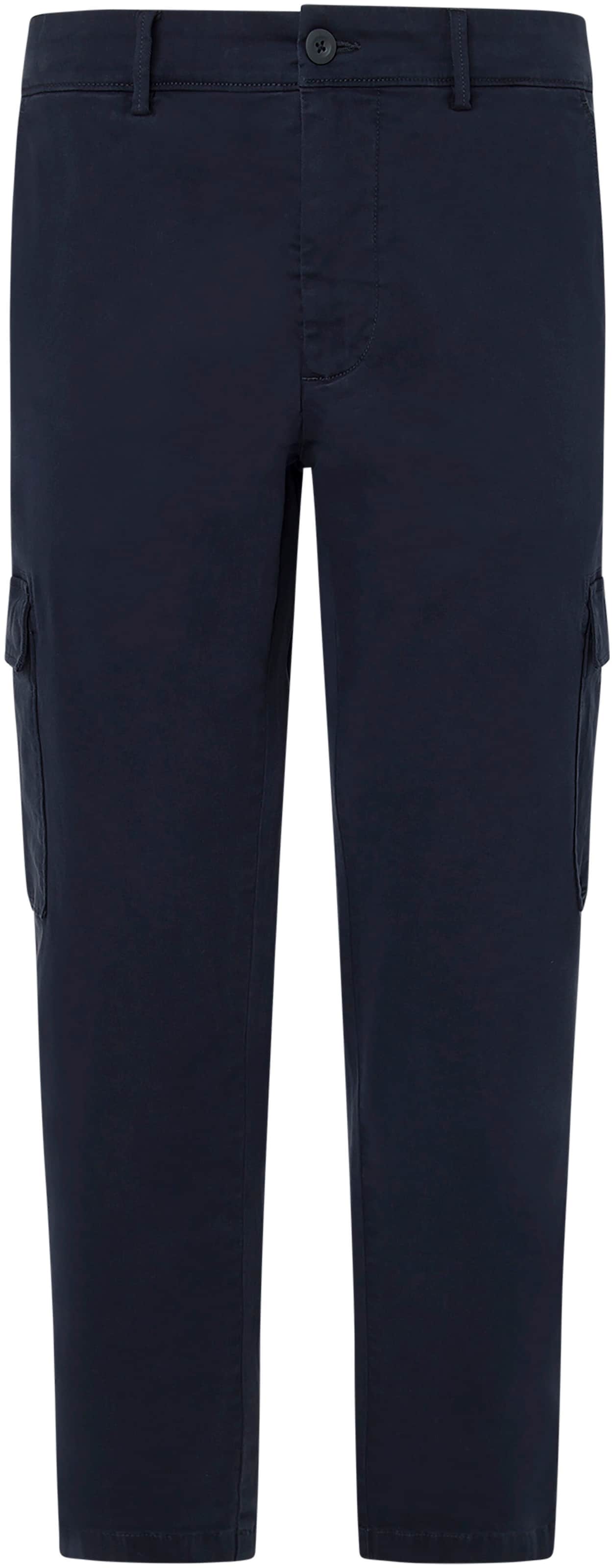 Coupe slim Pantalon cargo Pepe Jeans en bleu : devant