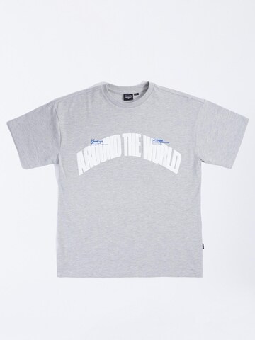 Dr. Denim Shirt 'Trooper' in Grey: front