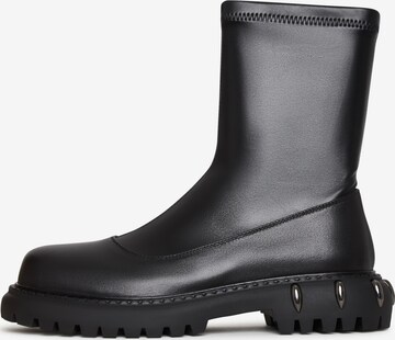 CESARE GASPARI Ankle Boots in Schwarz: predná strana