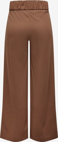 JDY Wide Leg Hose 'Geggo' in Braun