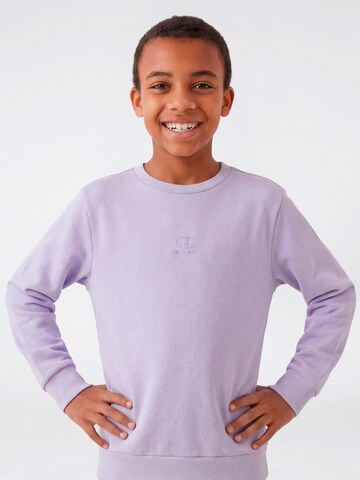 Champion Authentic Athletic Apparel Свитшот в Лиловый: спереди