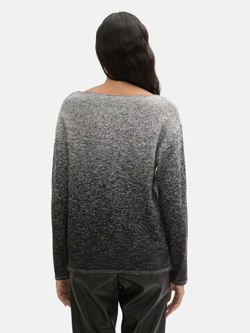 TOM TAILOR Sweater in Black