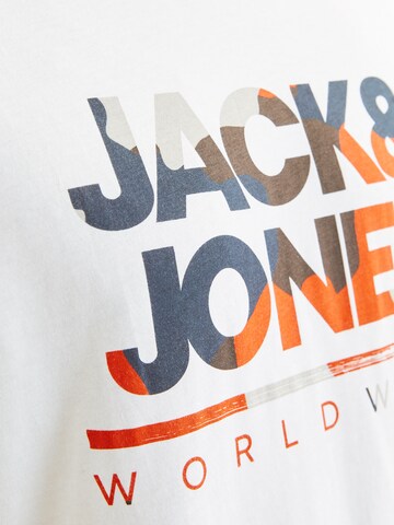 JACK & JONES T-Shirt 'JJLuke' in Grau