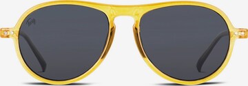 TWIG Concept Milano Okulary przeciwsłoneczne 'Thiele Sun' w kolorze żółty: przód