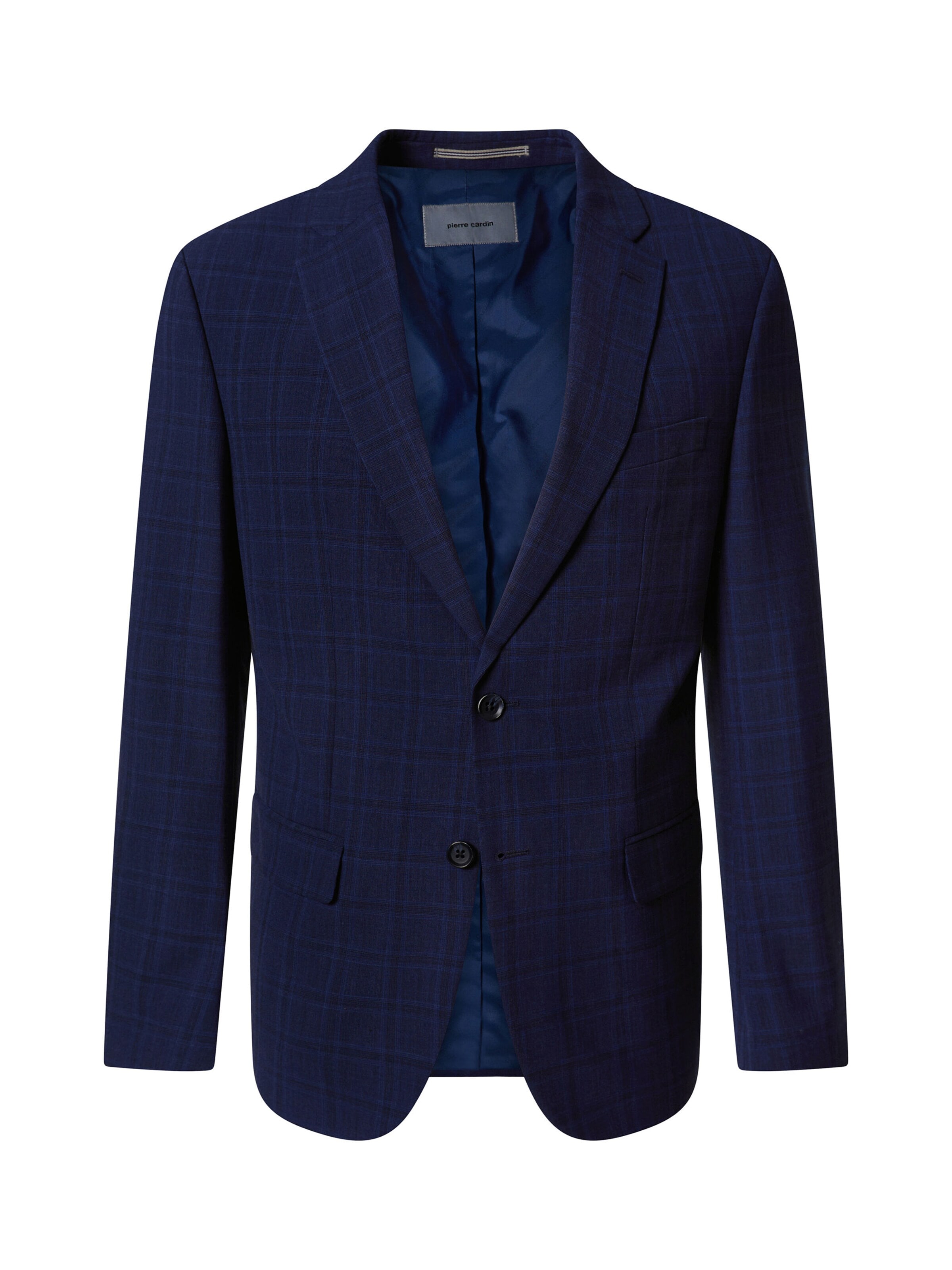 PIERRE CARDIN Slim fit Colbert 'Grant' in Blauw: voorkant