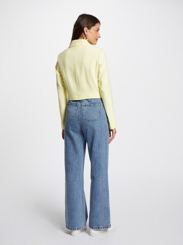 Morgan Between-Season Jacket in Yellow
