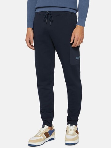 Boggi Milano Regular Pants in Blue: front