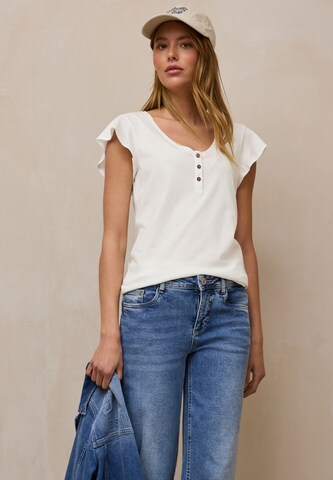 Street One Studio Shirt in White: front
