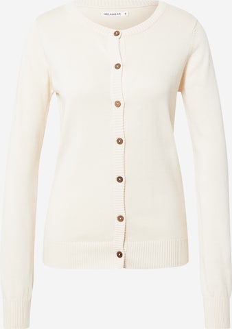 MELAWEAR Knit Cardigan in Beige: front