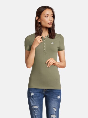 AÉROPOSTALE Shirt in Groen: voorkant