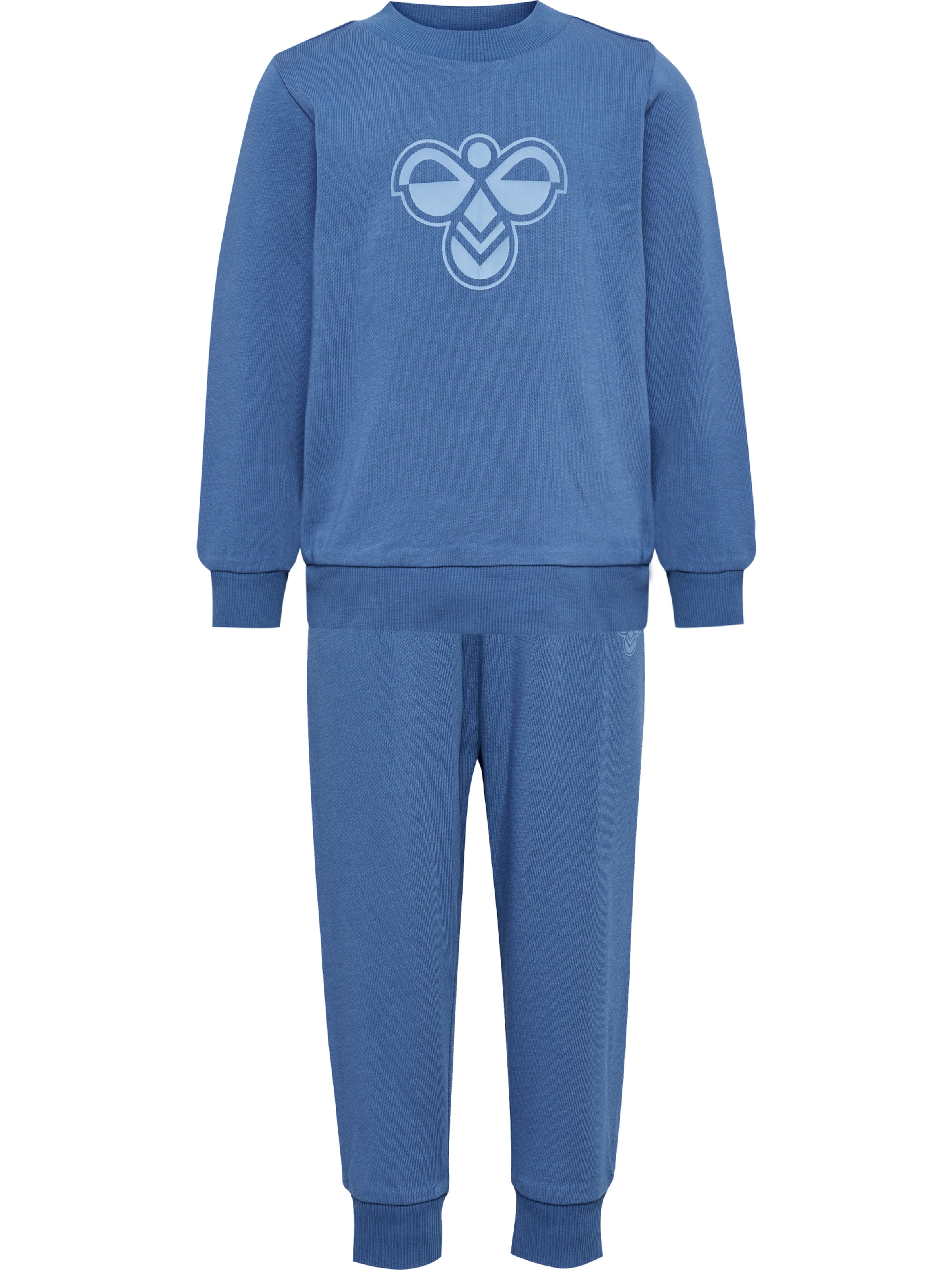 Hummel Φόρμα τρεξίματος σε μπλε: μπροστά