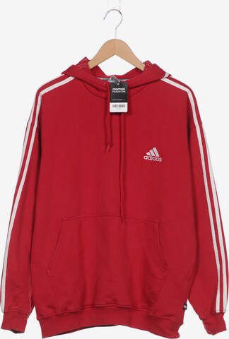 ADIDAS PERFORMANCE Sweatshirt & Zip-Up Hoodie in M in Red: front
