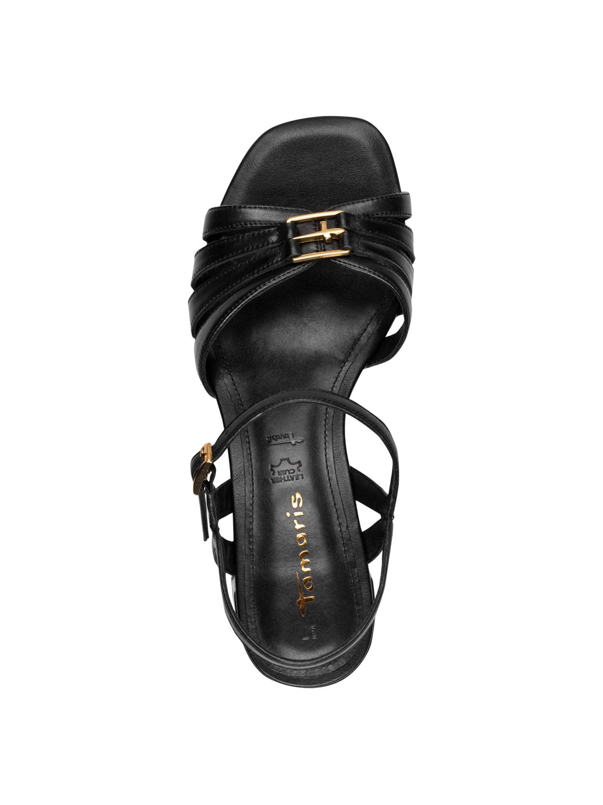 Tamaris Sandale in Schwarz