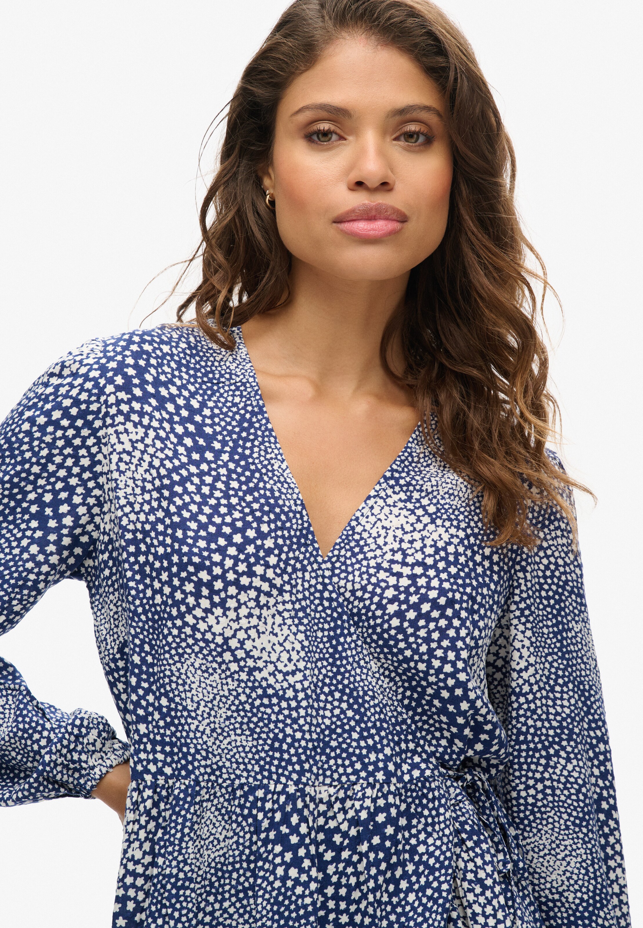 Superdry Kleid in Blau: Vorderseite