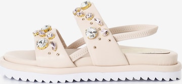 Sandalo di CAFè NOIR in rosa: frontale