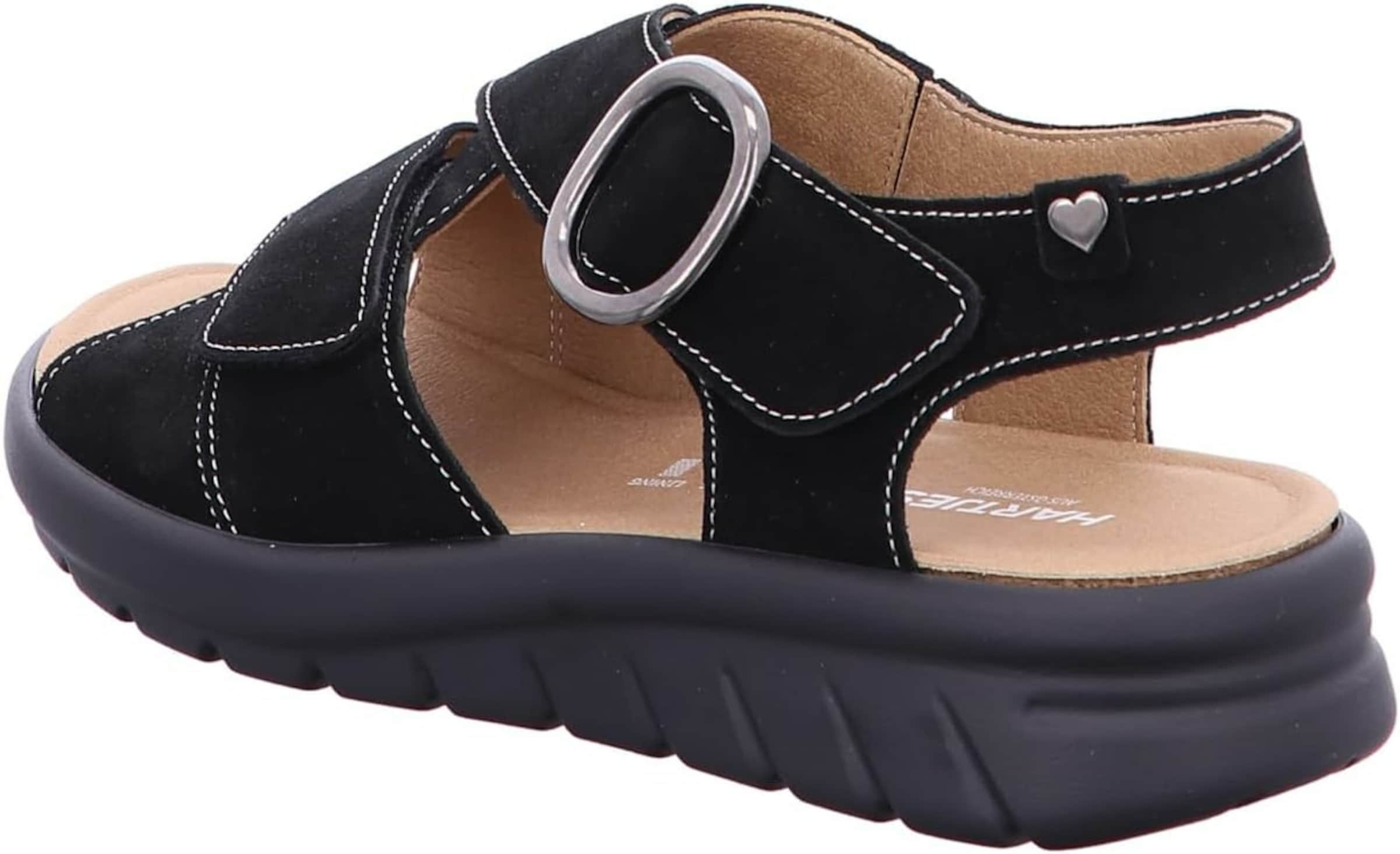 Hartjes Sandals in Black