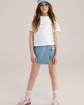 WE Fashion Футболка в Белый